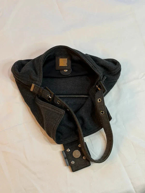 Fendi Baguette Shoulder Bag Grey