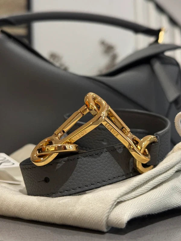 Loewe small leather puzzle bag