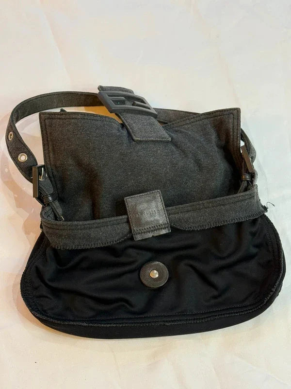 Fendi Baguette Shoulder Bag Grey