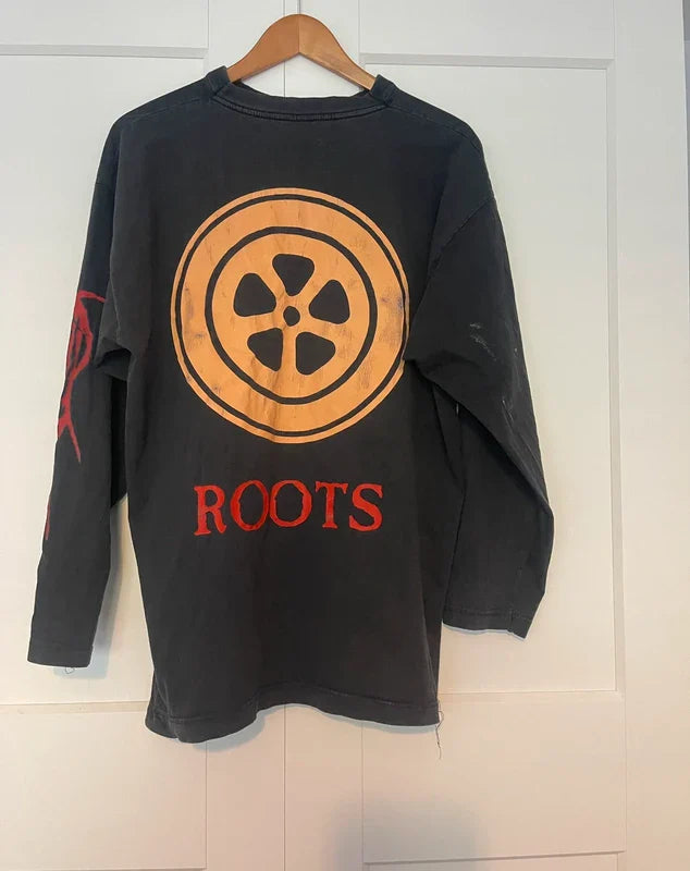 96 vintage Sepultura Roots long sleeve t shirt in XL