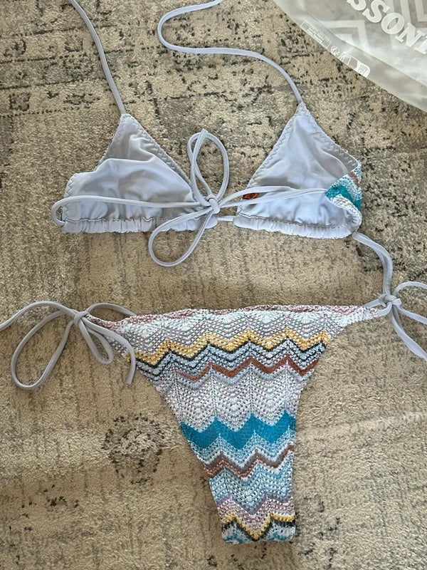 Blue missoni bikini