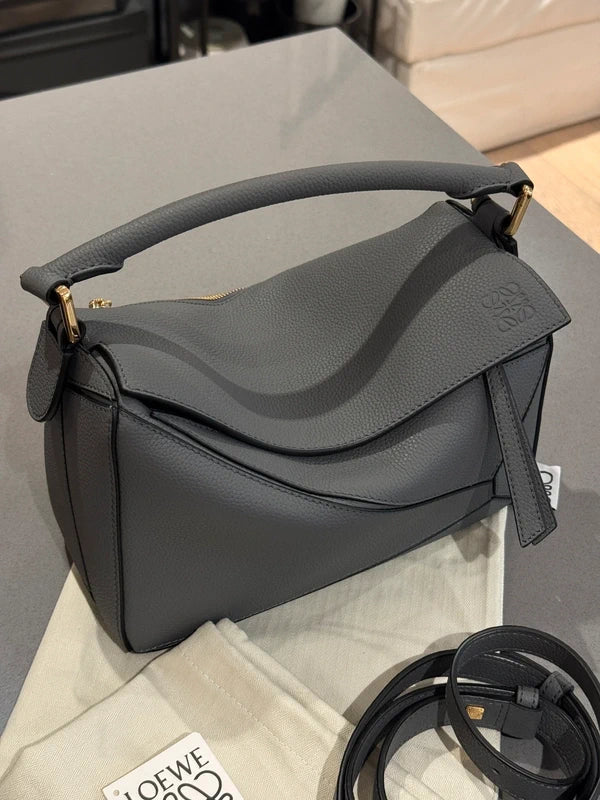 Loewe small leather puzzle bag